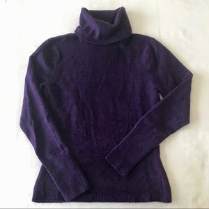 PARAPHRASE Turtleneck Sweater Purple